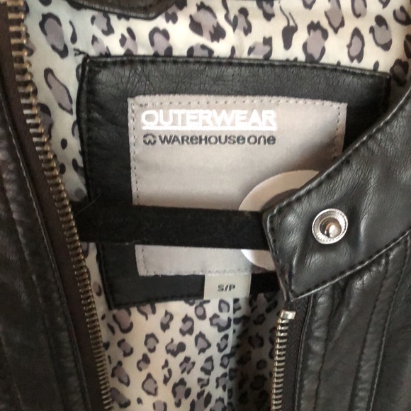 Faux leather jacket - Picture 2 of 3